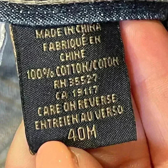 Marithe Francois Girbaud Jeans Mens Size 40 Baggy Wide Leg Vintage Y2K Cargo - Picture 4 of 6